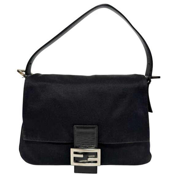 Fendi Handbags - Fendi Mamma Baguette Jersey Bag